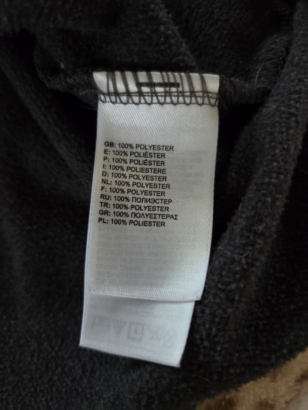 The North Face Charcoal Hoodie with Aqua Logo - Picture 10 of 10